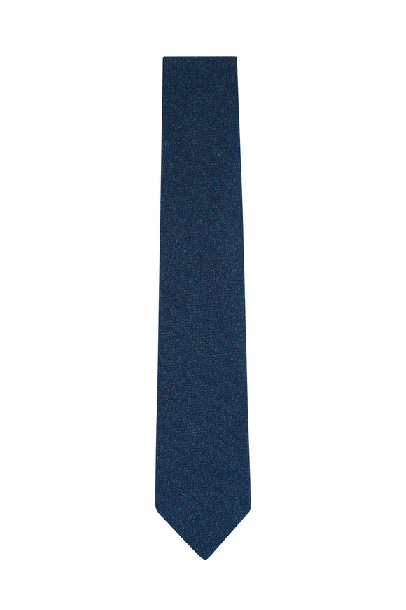Paolo Albizzati Teal Silk Necktie - view 1