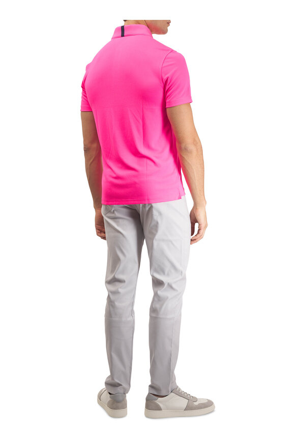 G/Fore Essential Peach Performance Pique Polo - view 4