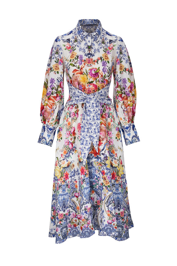 Camilla Dutch is Life Waist Tie Shirtdress 