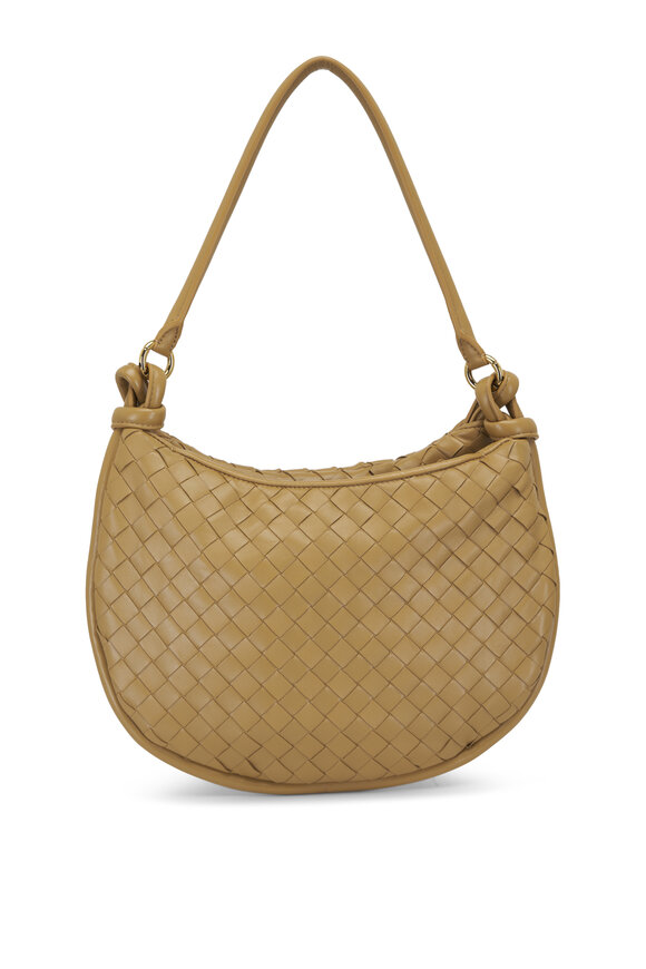 Bottega Veneta - Medium Gemelli Praline Leather Shoulder Bag