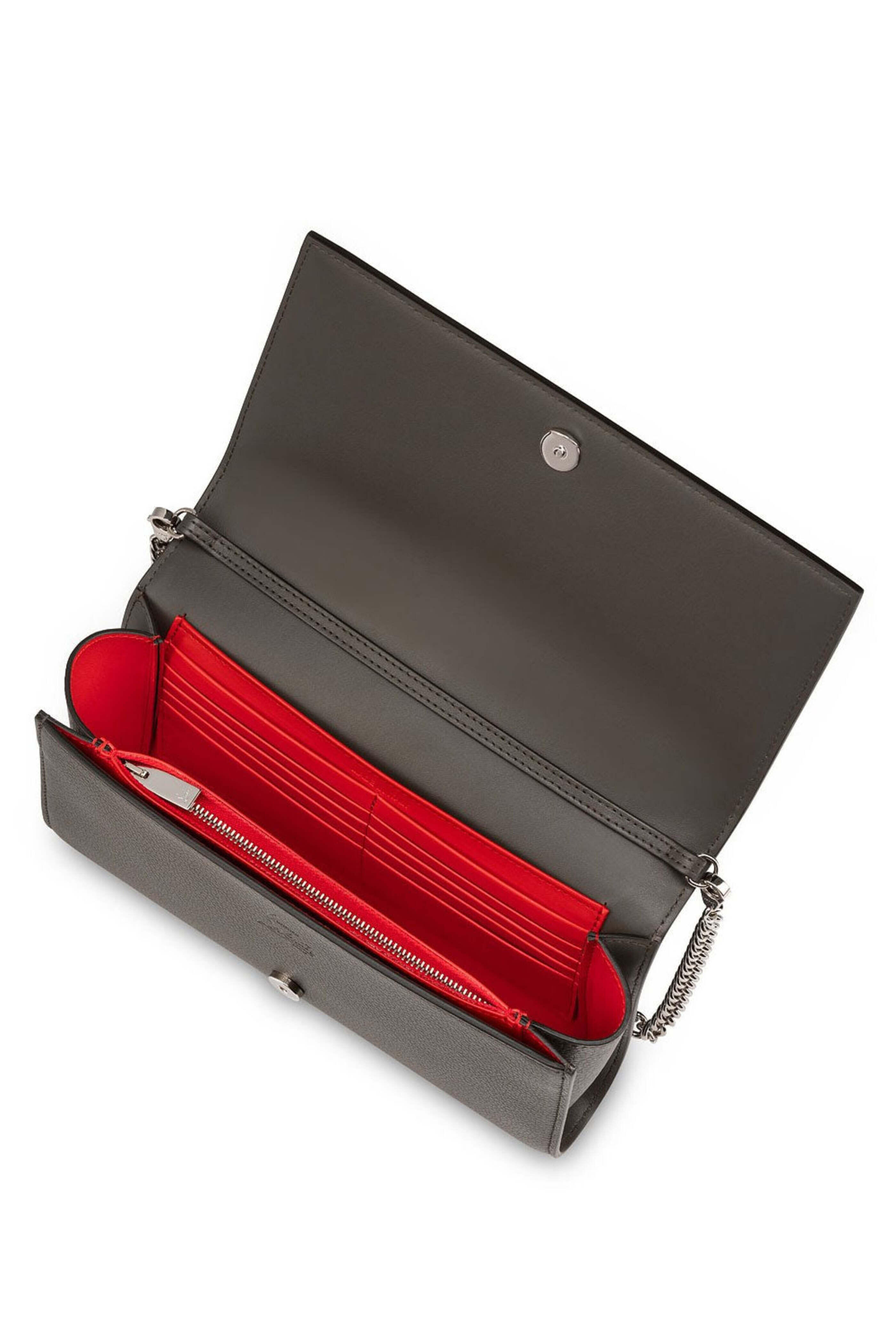Christian Louboutin - Paloma Clutch in Charcoal
