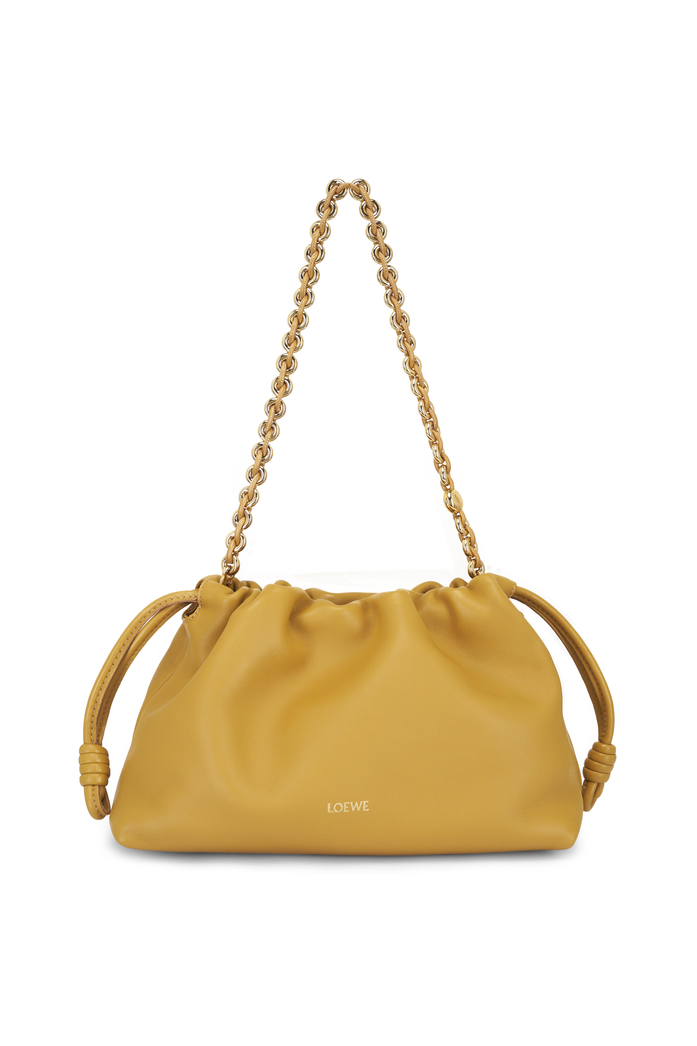 Loewe - Medium Flamenco Sahara Leather Clutch