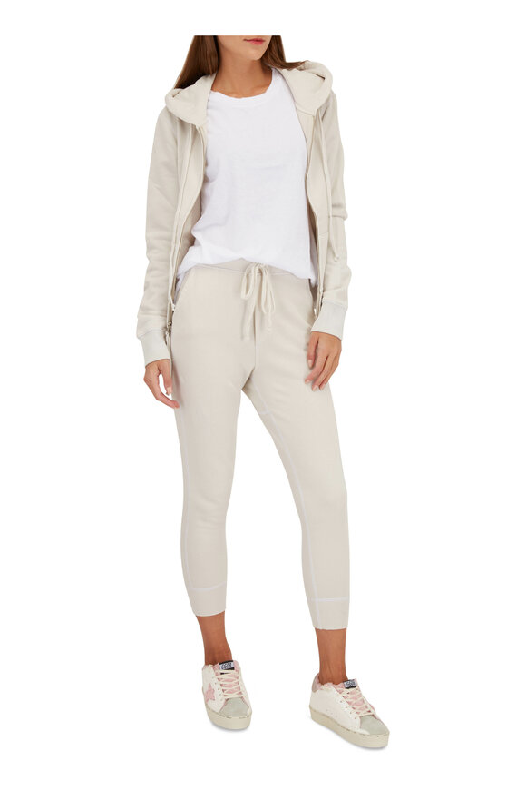 Nili Lotan Nolan Chalk Drawstring Jogger - view 2