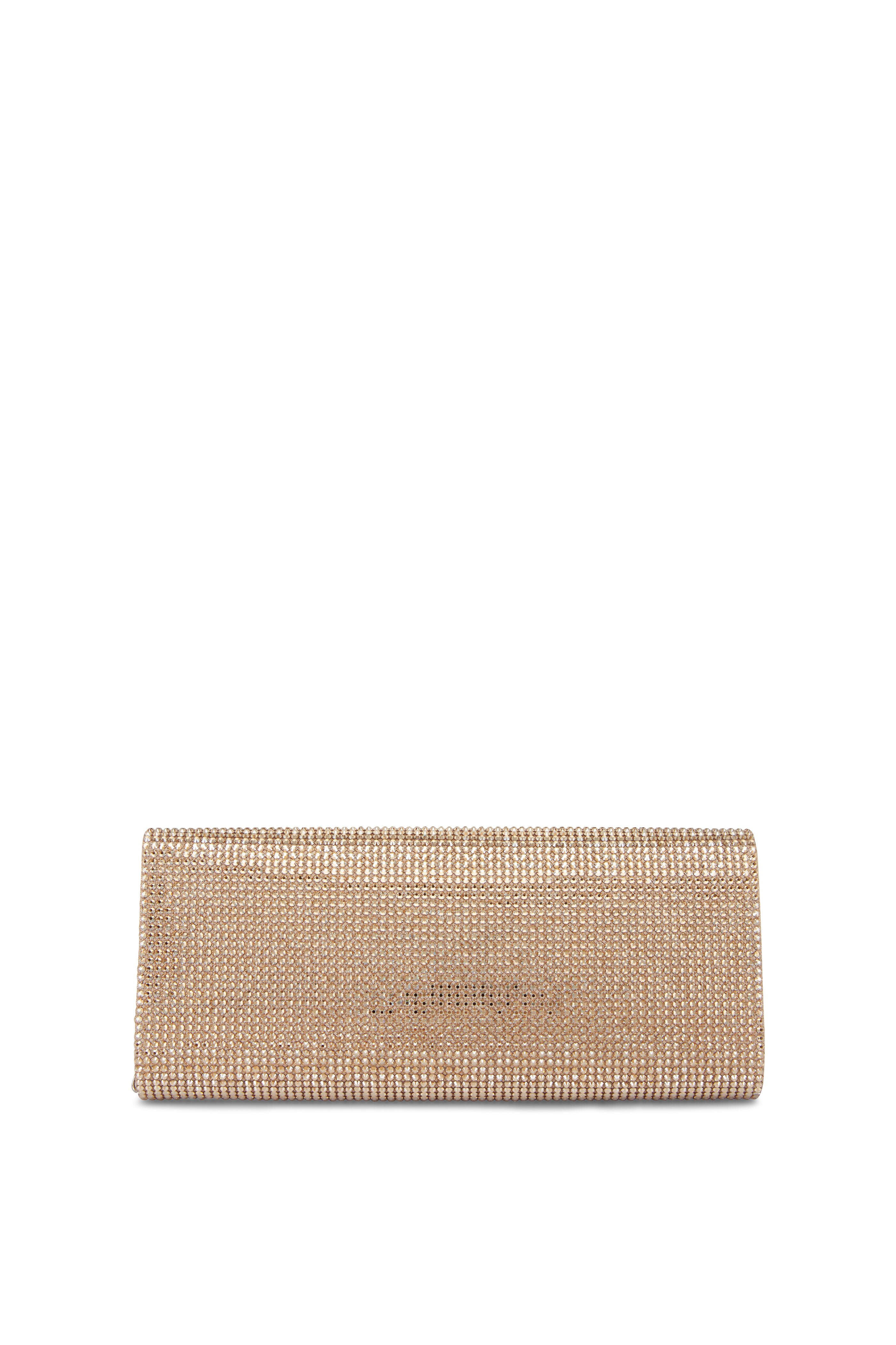 Judith Leiber Couture - Ritz Fizzy Champagne Bead Chain Clutch