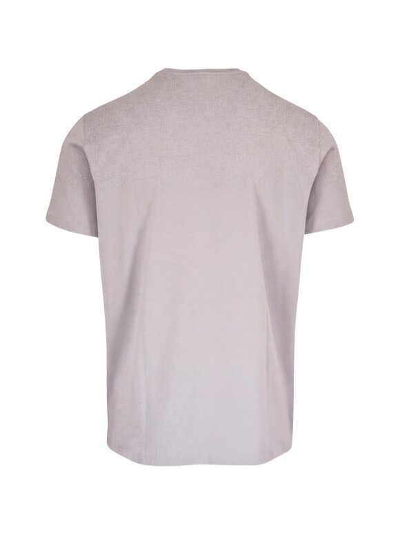 Patrick Assaraf Light Gray Stretch Cotton T-Shirt - view 3