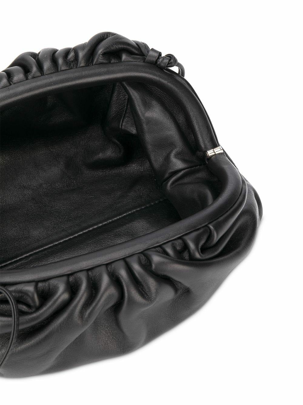 ショルダーバッグ・ポシェット BOTTEGA VENETA FW25 Crossbody bags (723548 V1G116917) Bottega Veneta - Mini Loop Black Woven Leather Crossbody