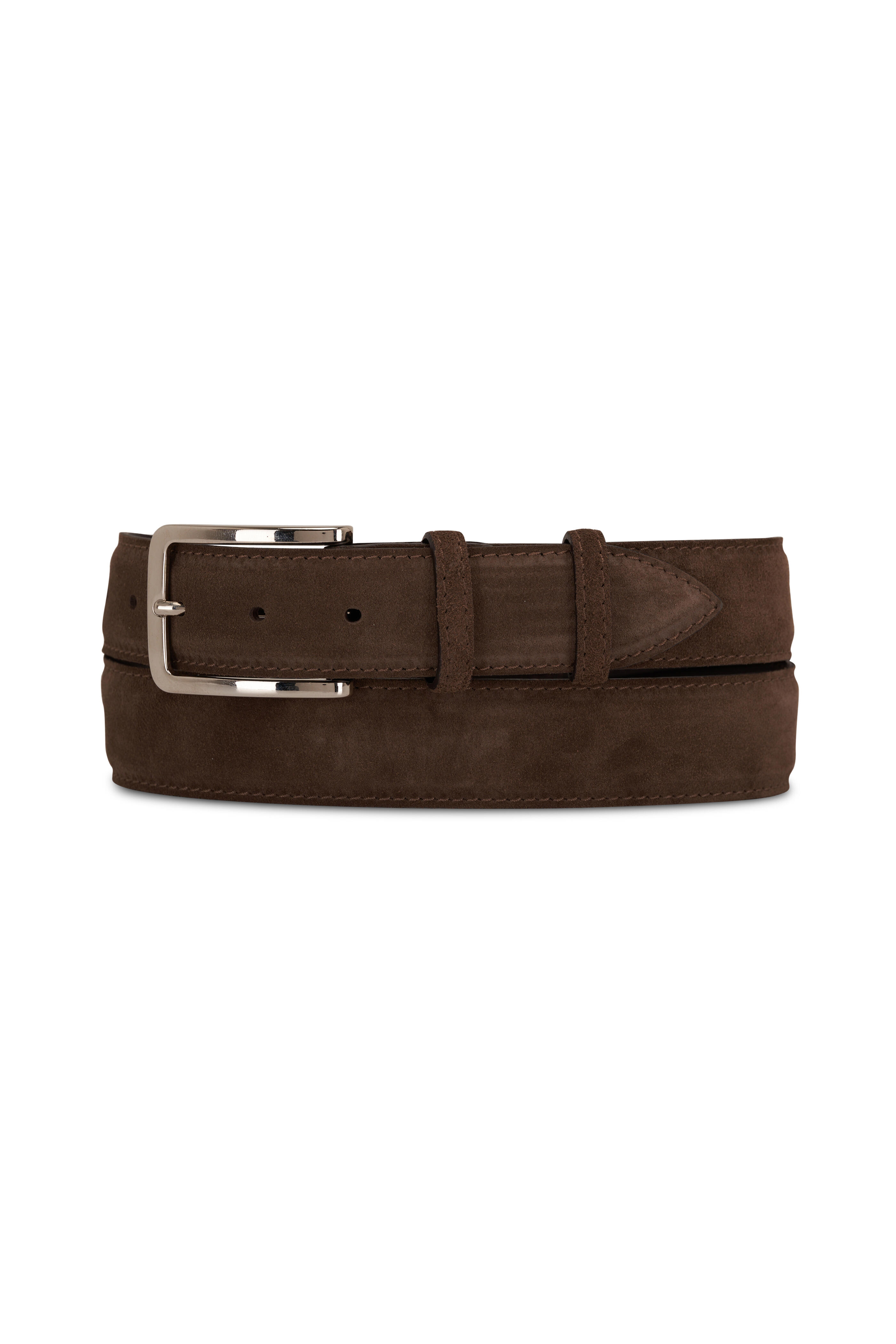 Bontoni - Torta Brown Suede Belt