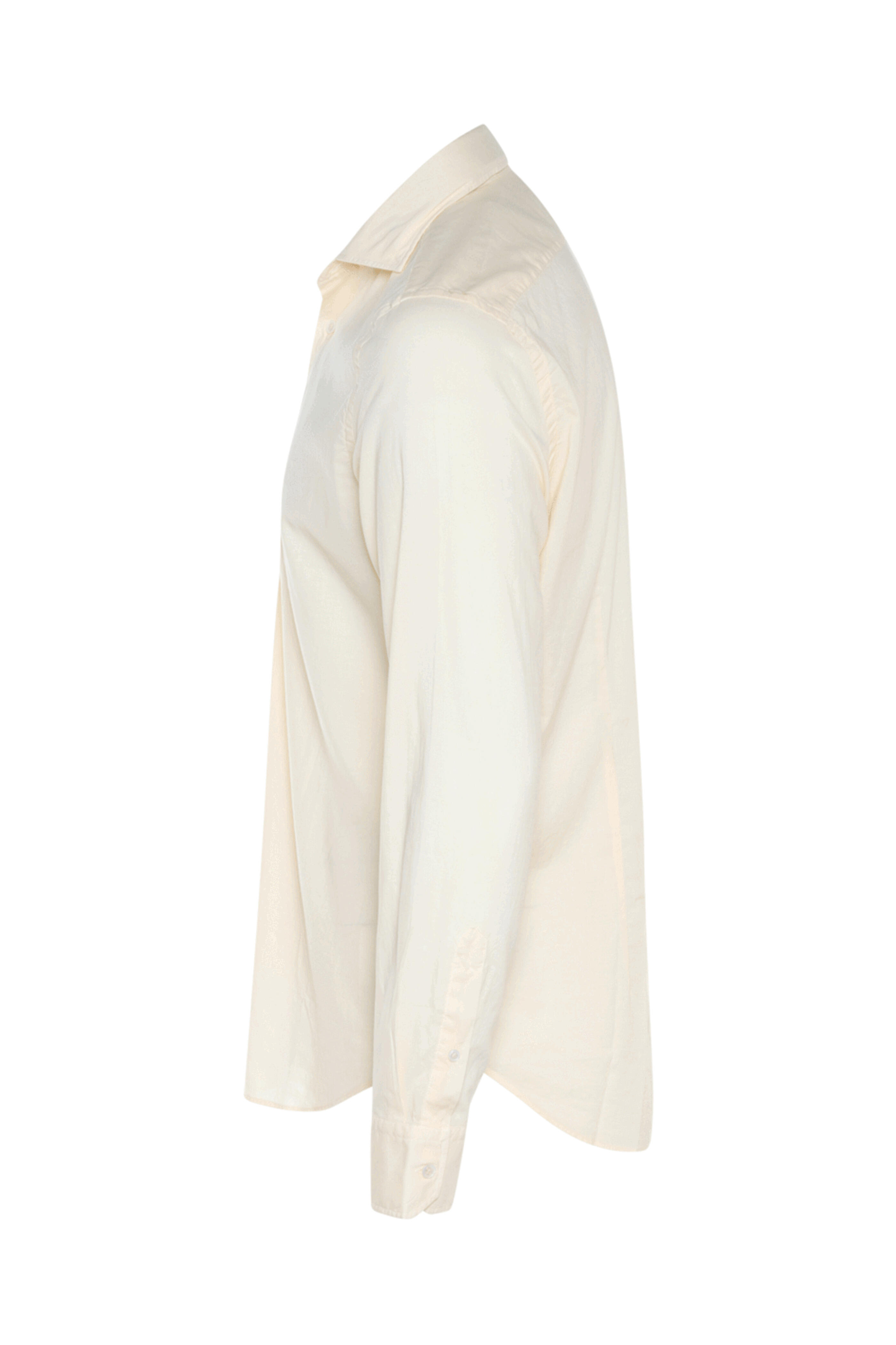 Fedeli - Yellow Solid Cotton Sportshirt