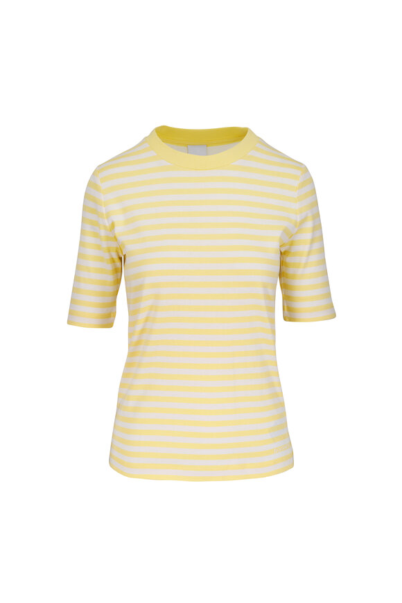 Bogner Nikini Yellow & White Stripe T-Shirt