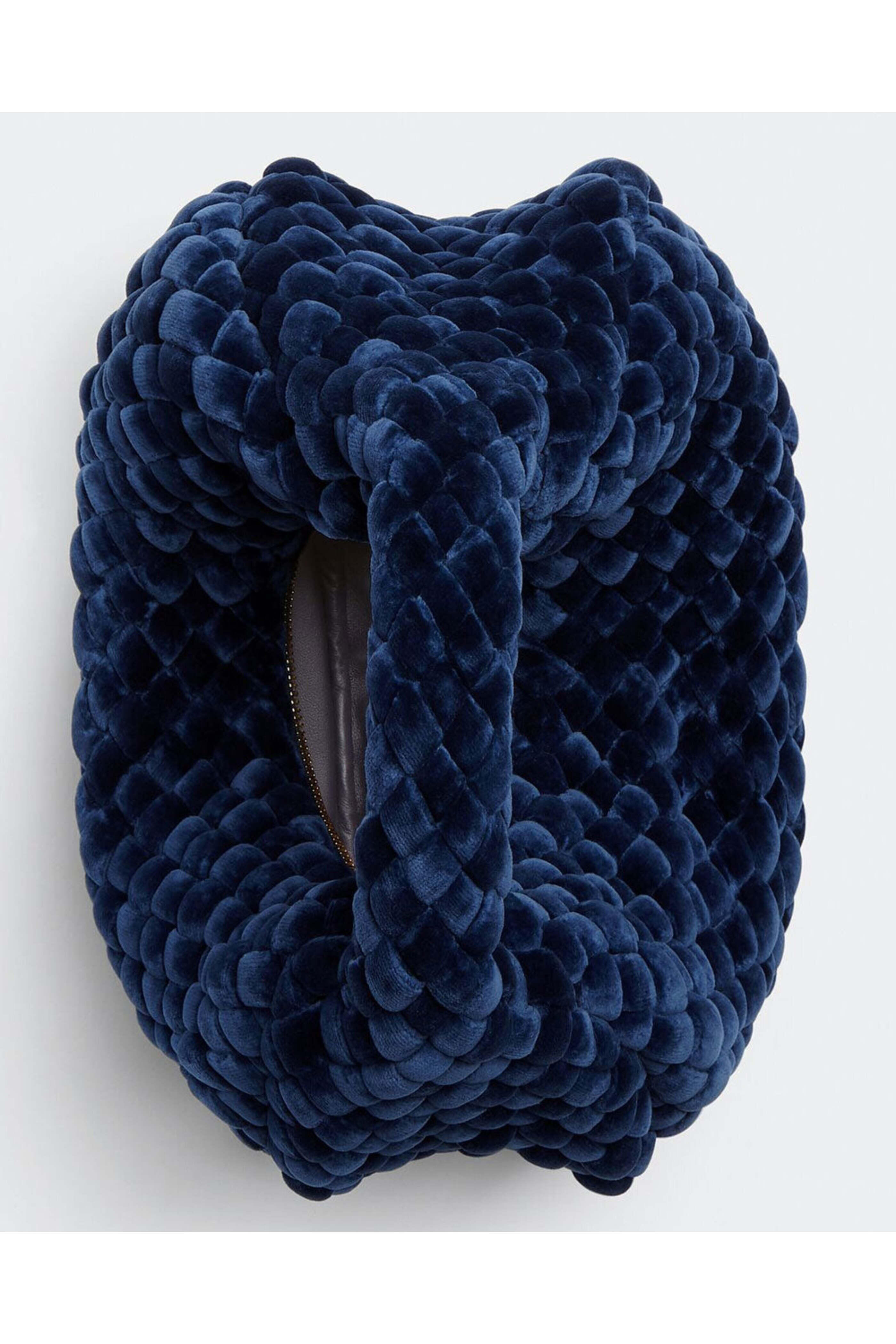 Bottega Veneta - Mini Padded Jodie in Abyss Velvet