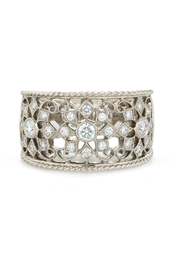 Kwiat - Vintage White Gold Diamond Ring