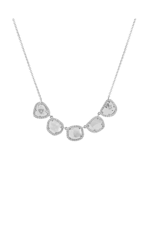 VIP【関税送料無料】希少 BRUNELLO CUCINELLI GREY NECKLACE BRUNELLO CUCINELLI Beaded silver necklace | NET-A-PORTER
