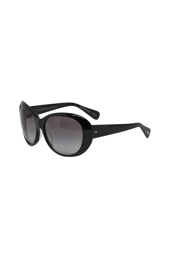 Oliver Peoples Maridan Black Gray Gradient Sunglasses - view 4