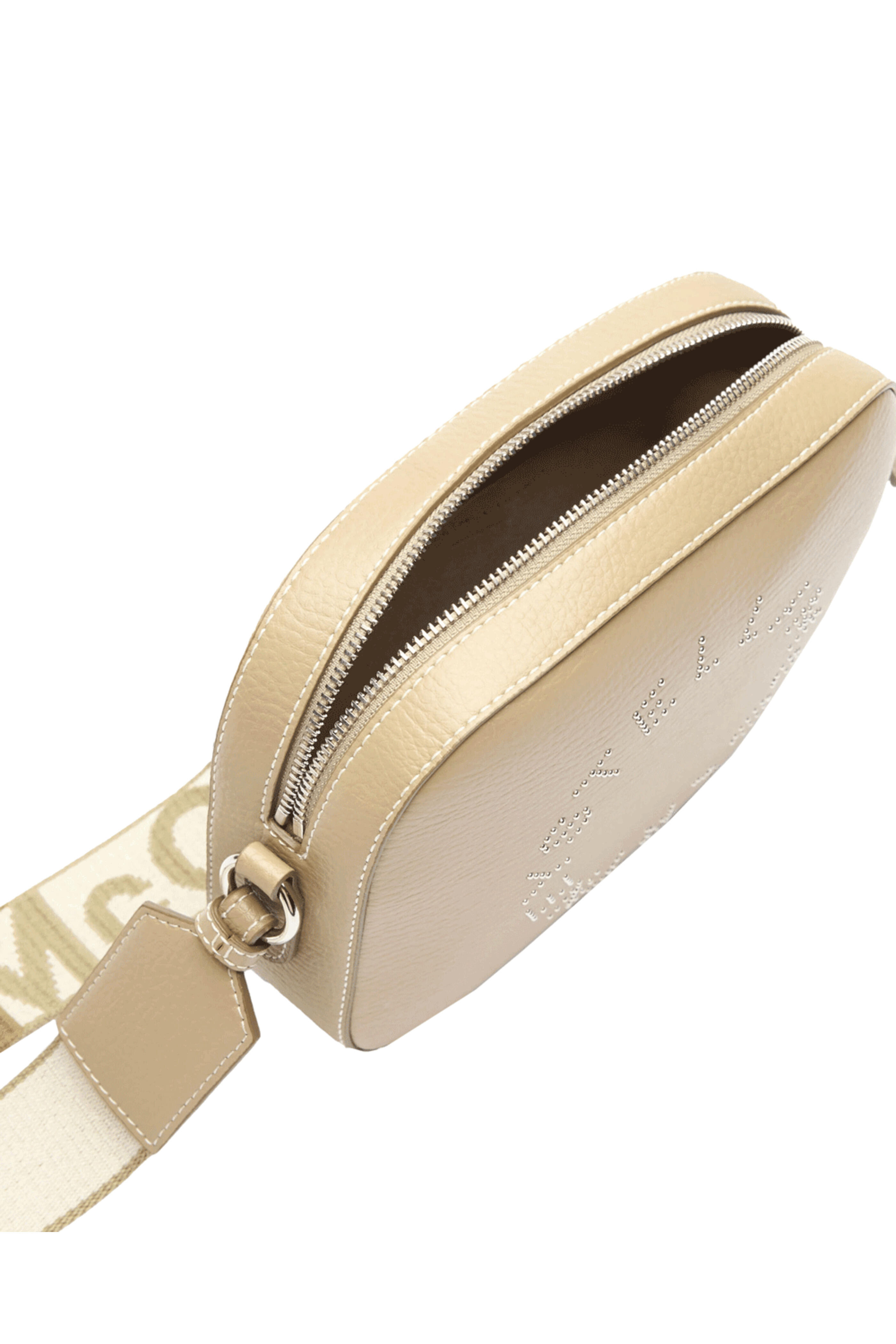 Stella McCartney - Small Embossed Camera Bag in Bamboo