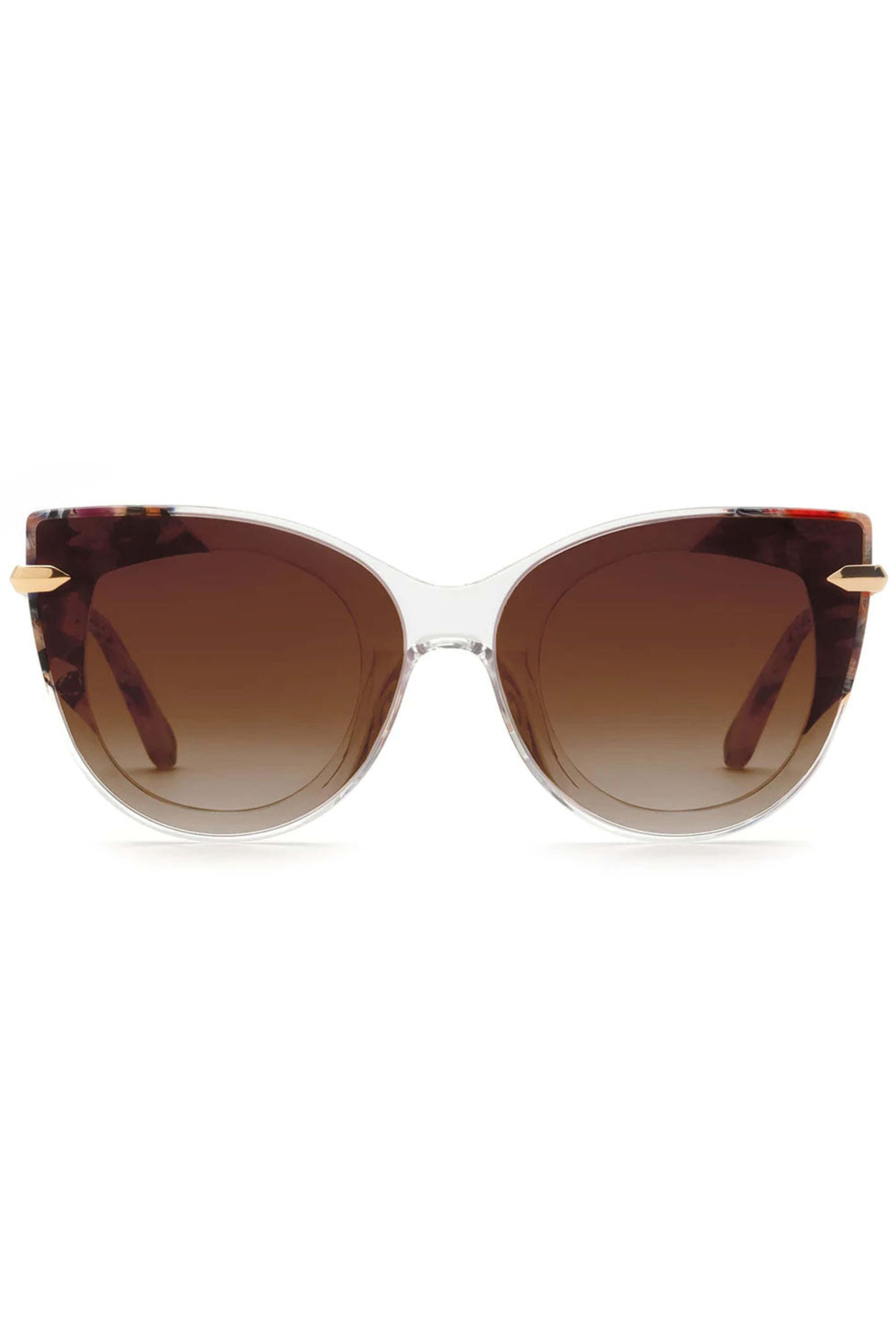 Krewe - Laveau Nylon Sunglasses in Capri to Crystal 24K