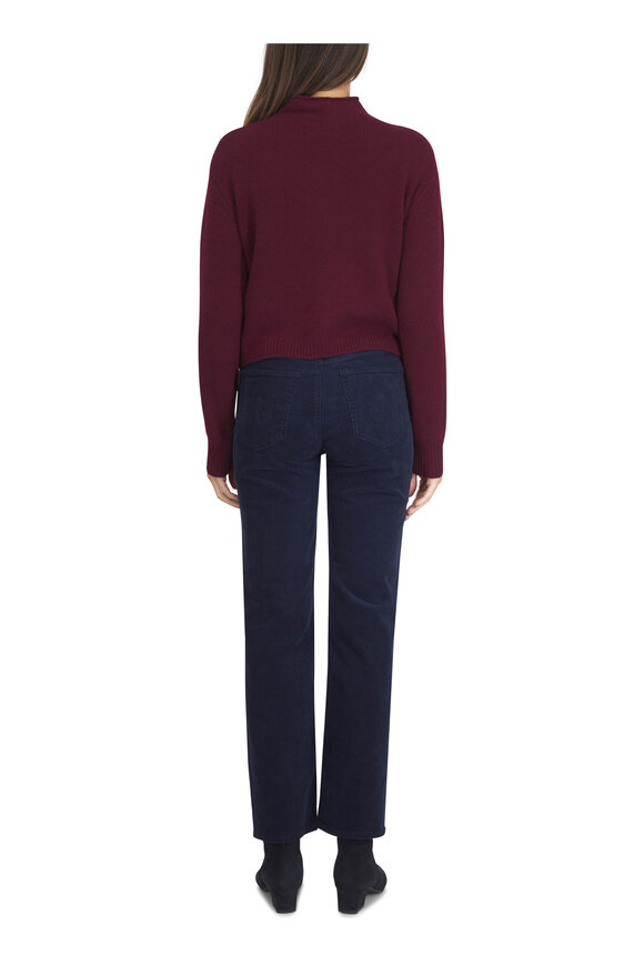 AG Brinley Navy Corduroy Straight Leg Jean - view 3