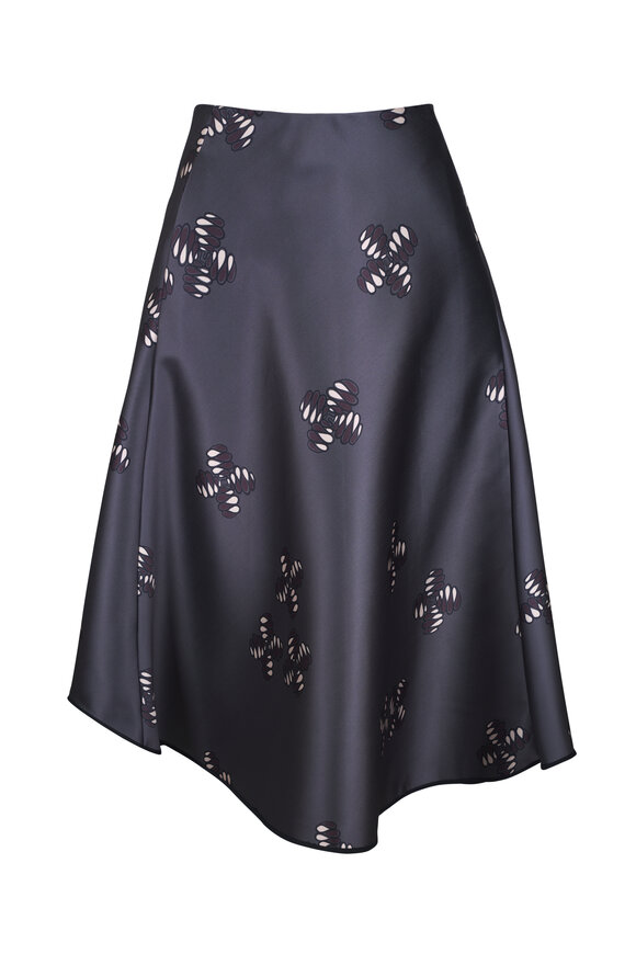 Odeeh Fancy Fans Shadow Satin Skirt