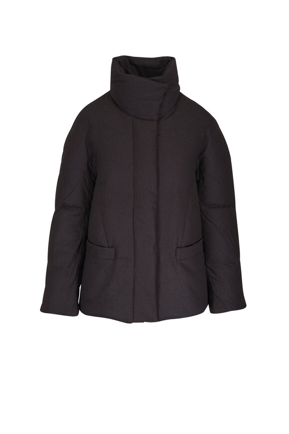 TWP Warm Enough Chocolate Down Coat - view 1
