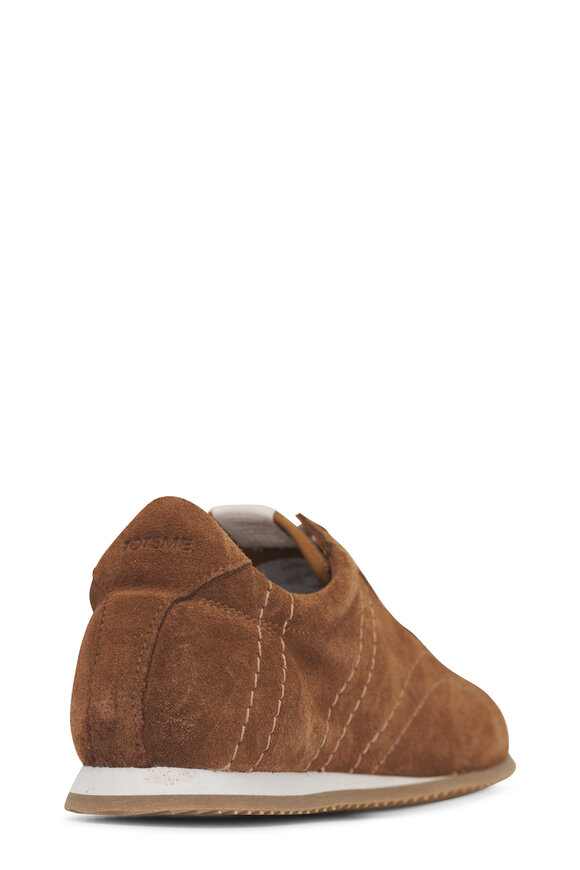 Totême Flex Copper Suede Sneaker - view 4