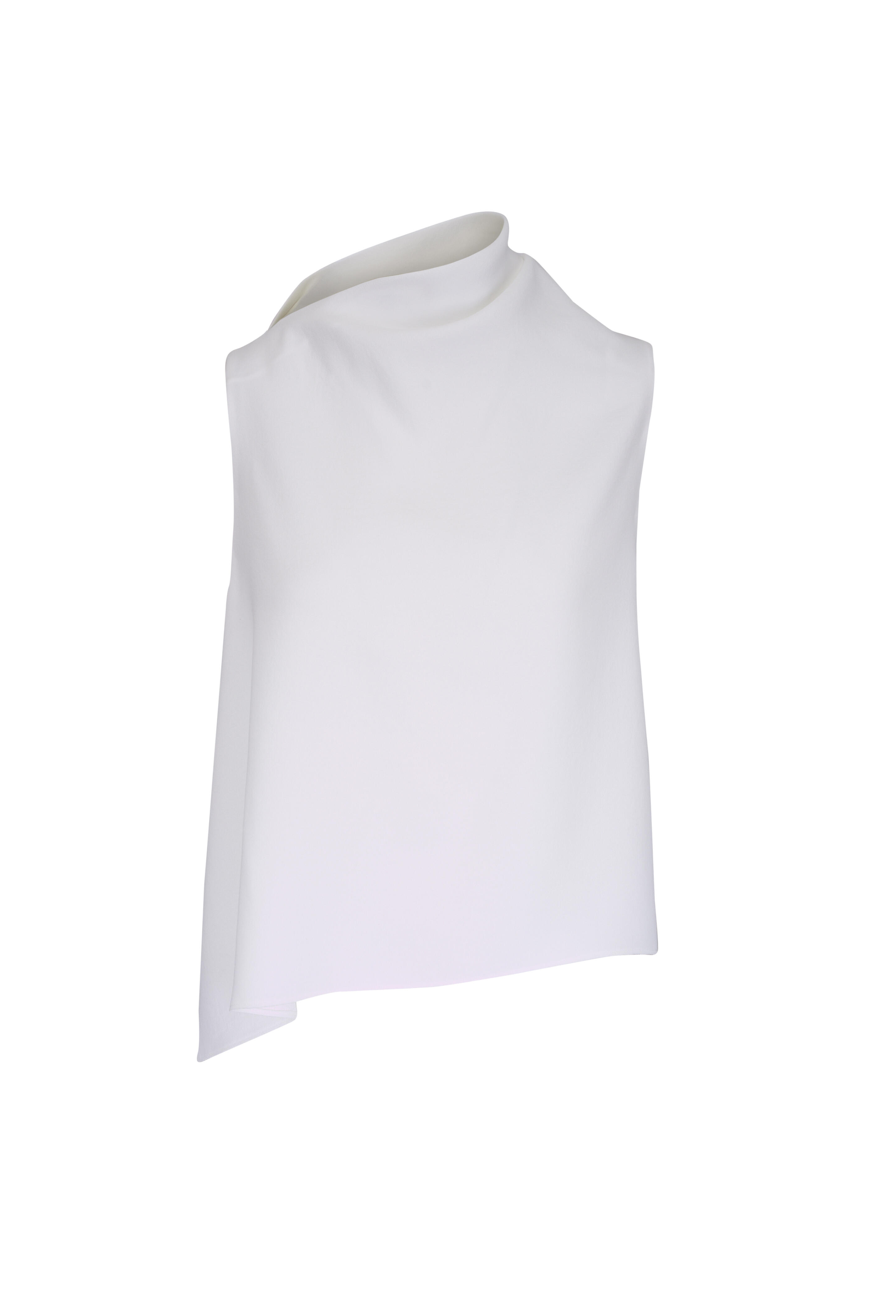ヴィンス Vince A-line Asymmetrical Draped Top レディース シャツ トップス Off White Vince - Off White Asymmetric Draped A-Line Top | Mitchell Stores