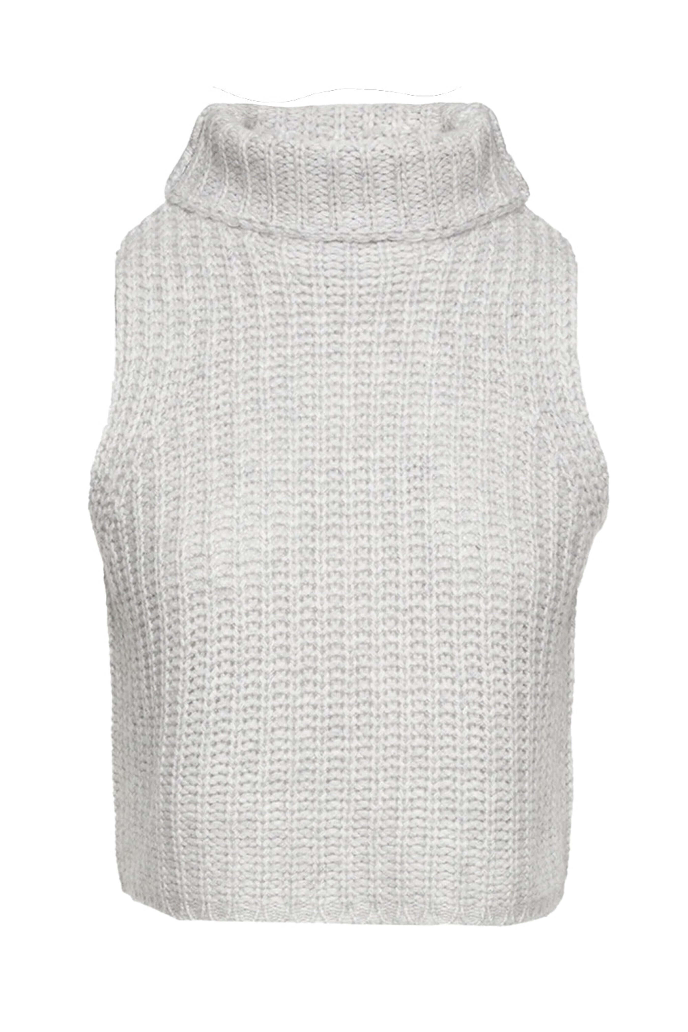 Sablyn - Foggy Saige Crop Turtleneck Tank