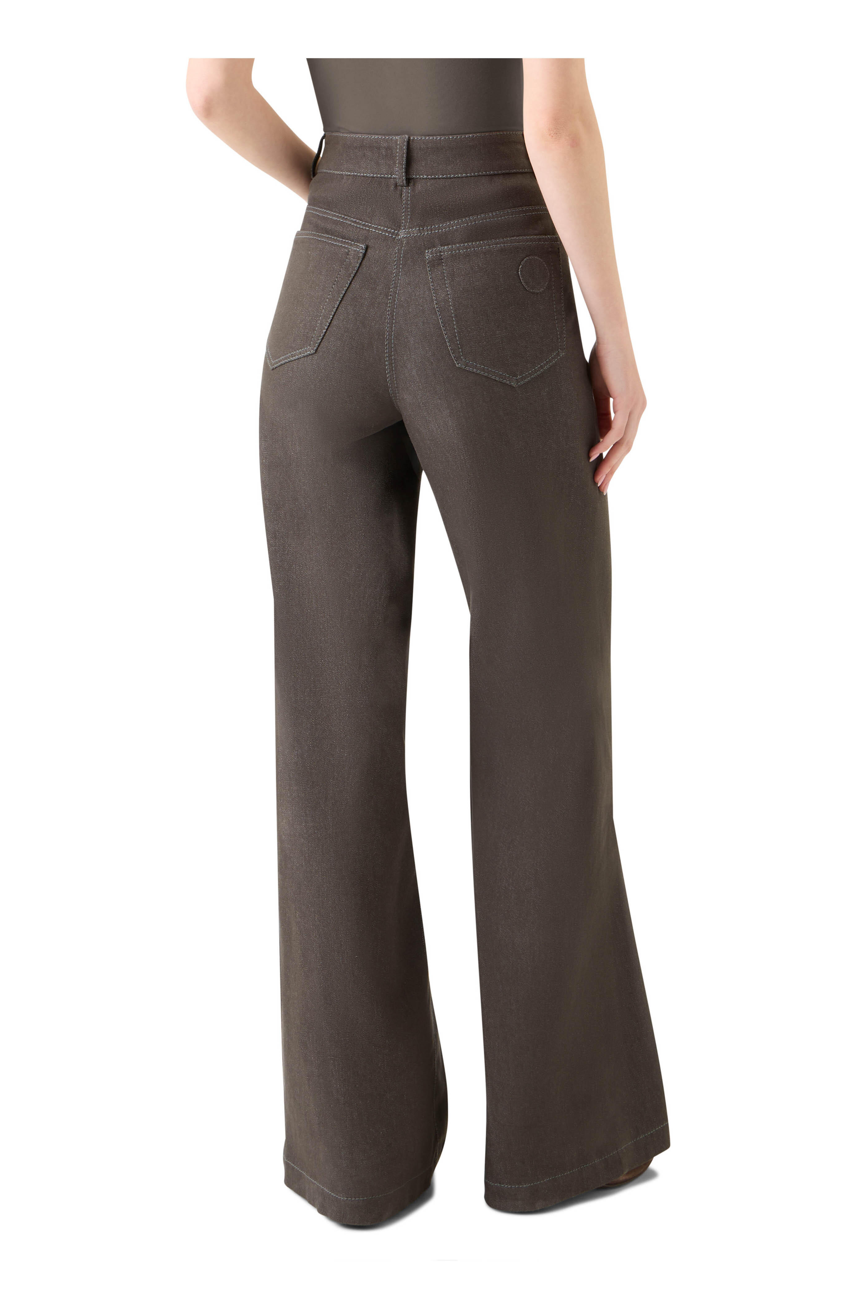 punkt様　L size Akris Punto - Cooper Bark Stretch Denim Pant | Mitchell Stores