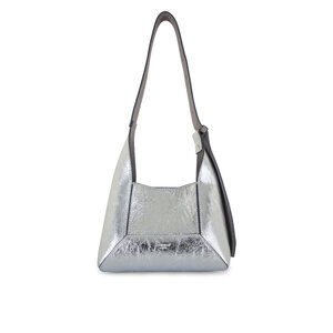 SALE!!【Jimmy Choo】ATHINI HOBO★ショルダー★エレガント★ Jimmy Choo - Diamond Silver Metallic Leather Hobo