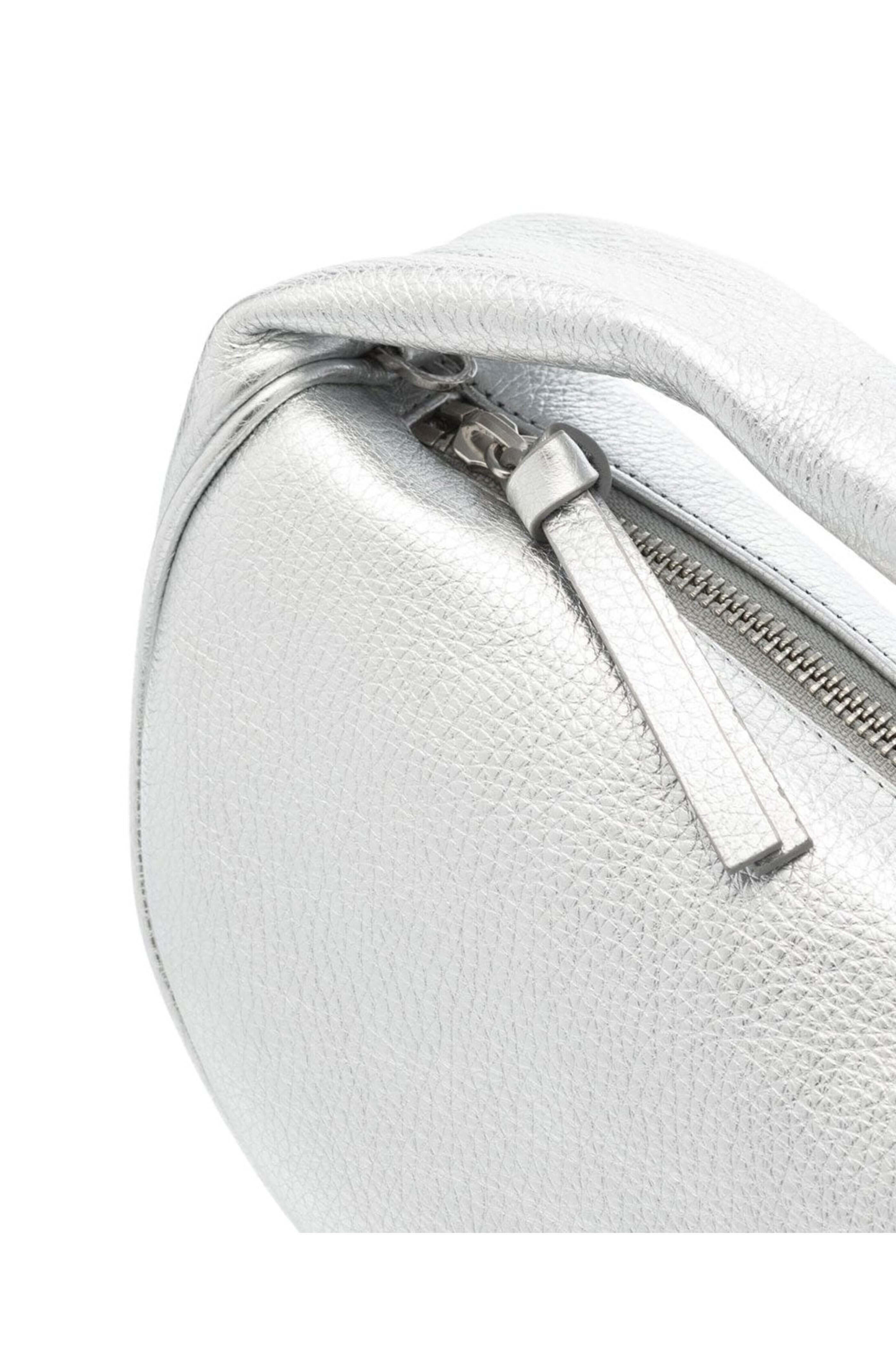 By Far - Baby Cush Mini Bag in Silver