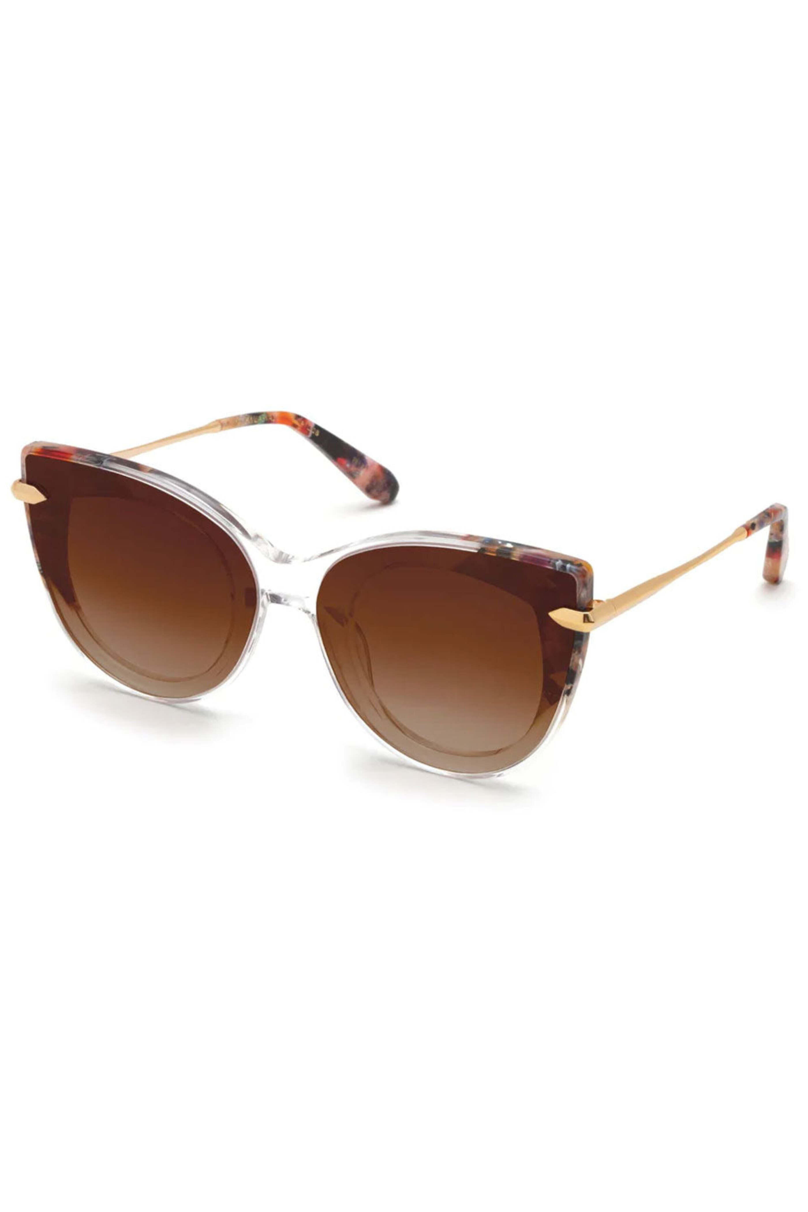 Krewe - Laveau Nylon Sunglasses in Capri to Crystal 24K