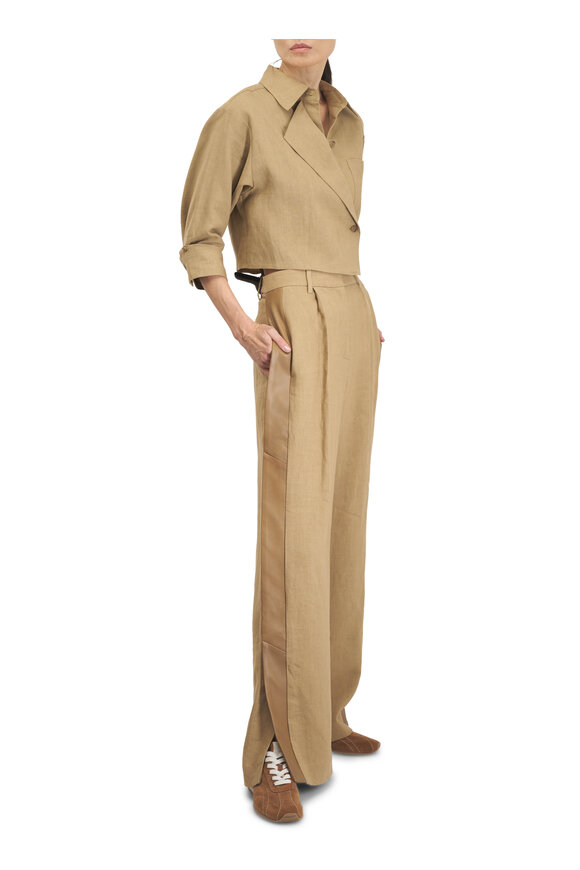 TWP Slim A With Lip Tux Kelp & Ermine Pant - view 3