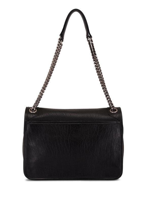 Saint Laurent - Medium Niki Black Leather Shoulder Bag