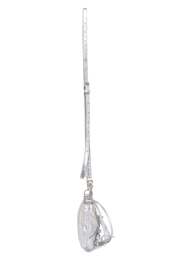 Balenciaga Le City Silver Pouch - view 6