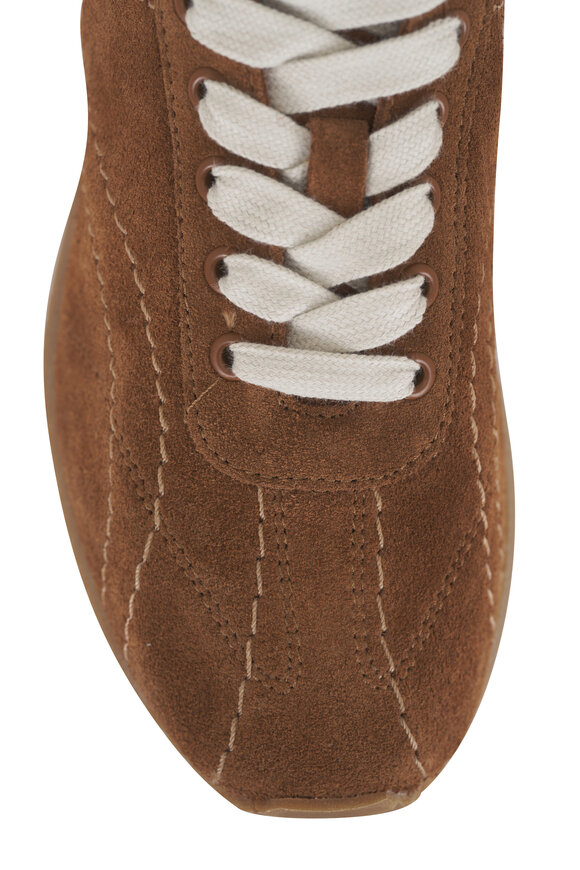 Totême Flex Copper Suede Sneaker - view 5
