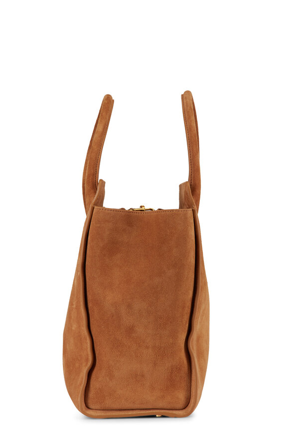 Nili Lotan Bianca Tawny Suede Tote - view 3