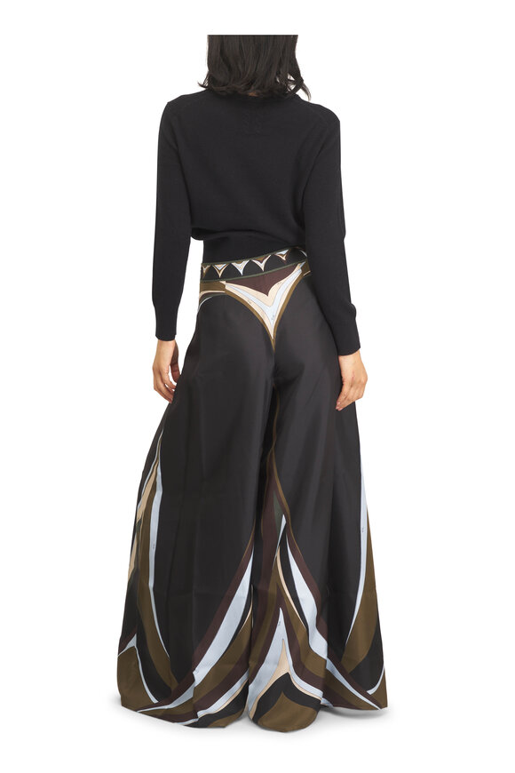 Nili Lotan Tamara Dark Navy Cashmere Sweater - view 4