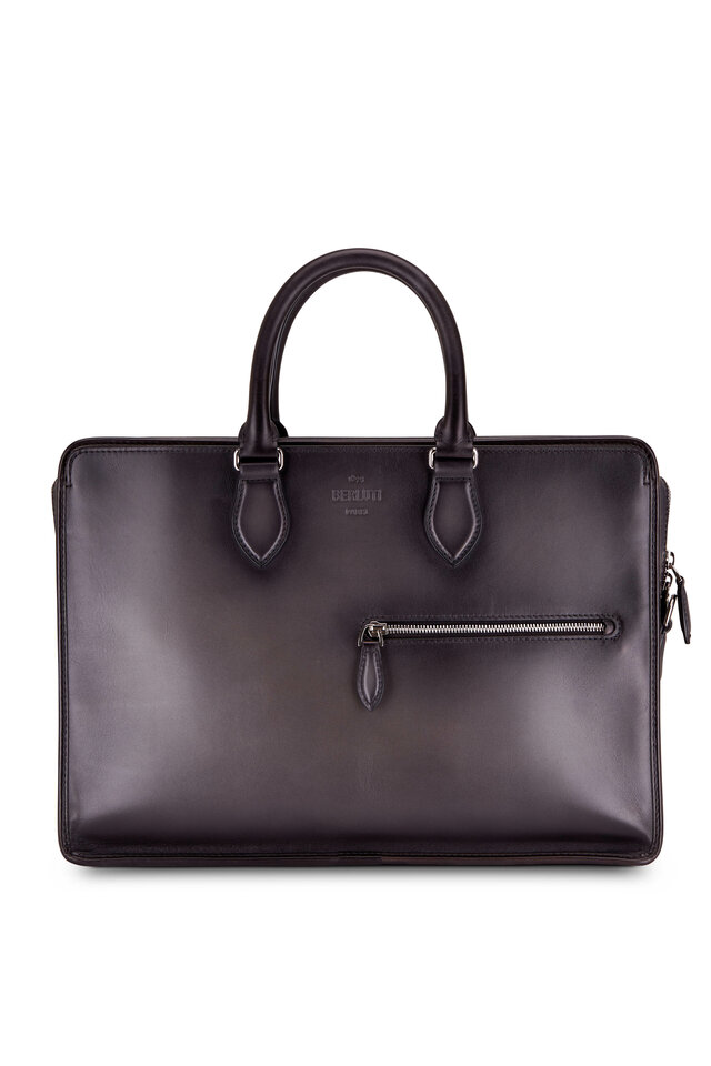 Balade Leather Messenger Bag in Brown - Berluti