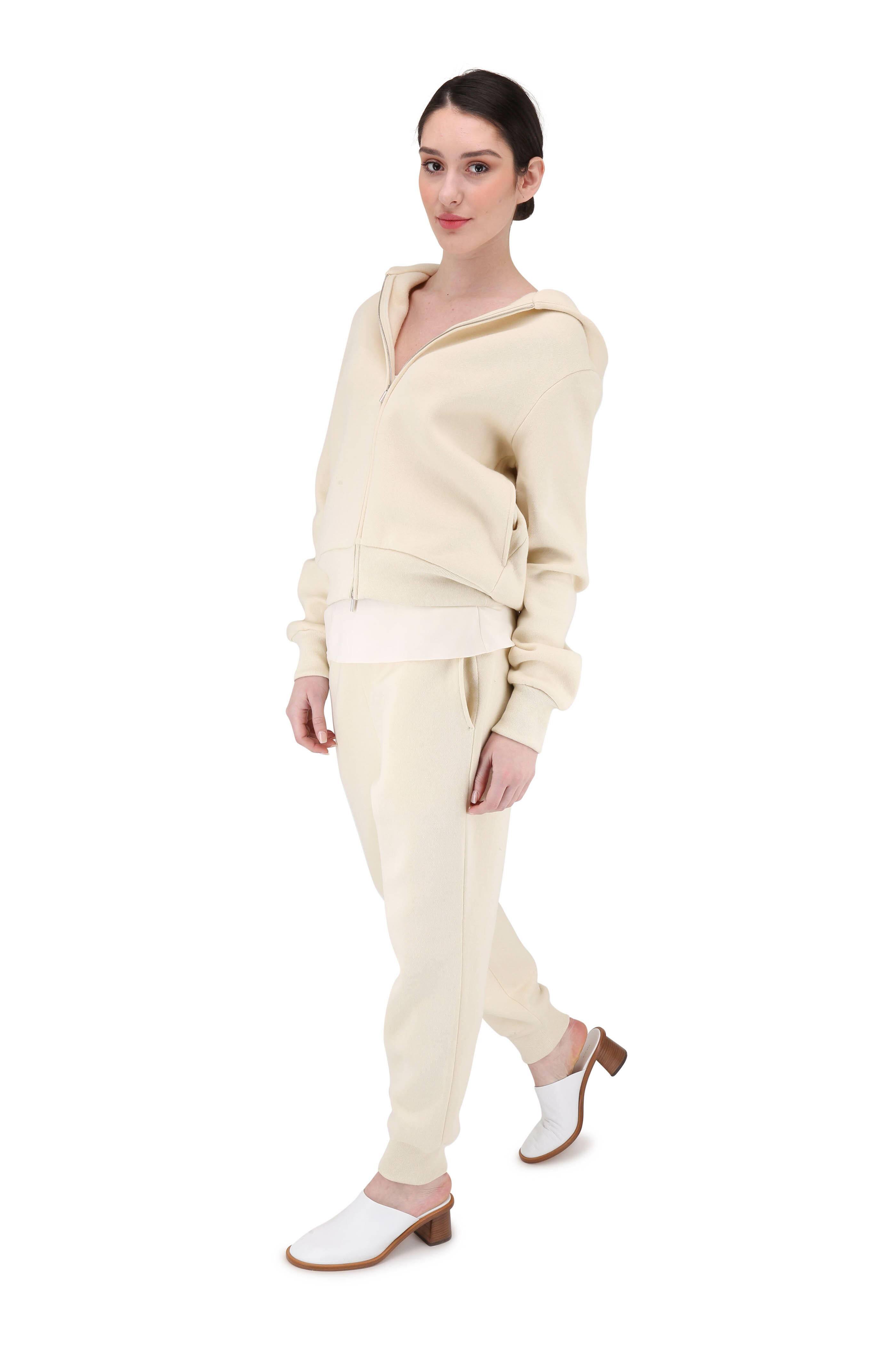 The Row - Denn Natural Cotton Zip Hoodie | Mitchell Stores