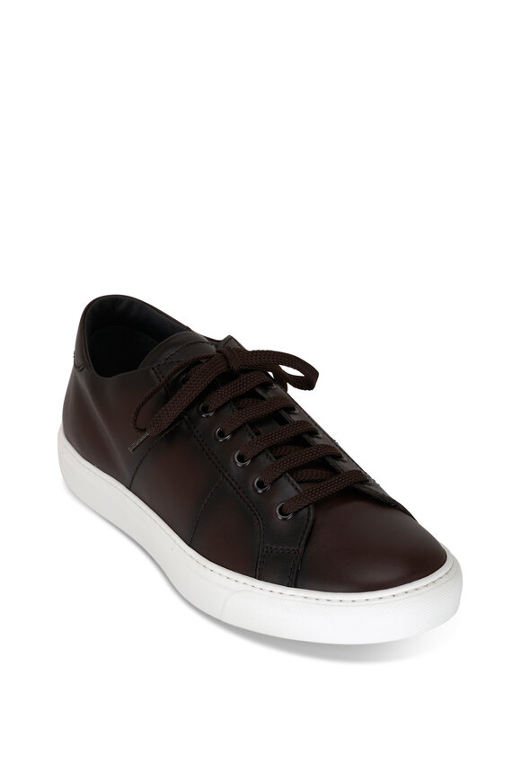 To Boot New York - Colton Dark Brown Nappa Leather Sneaker