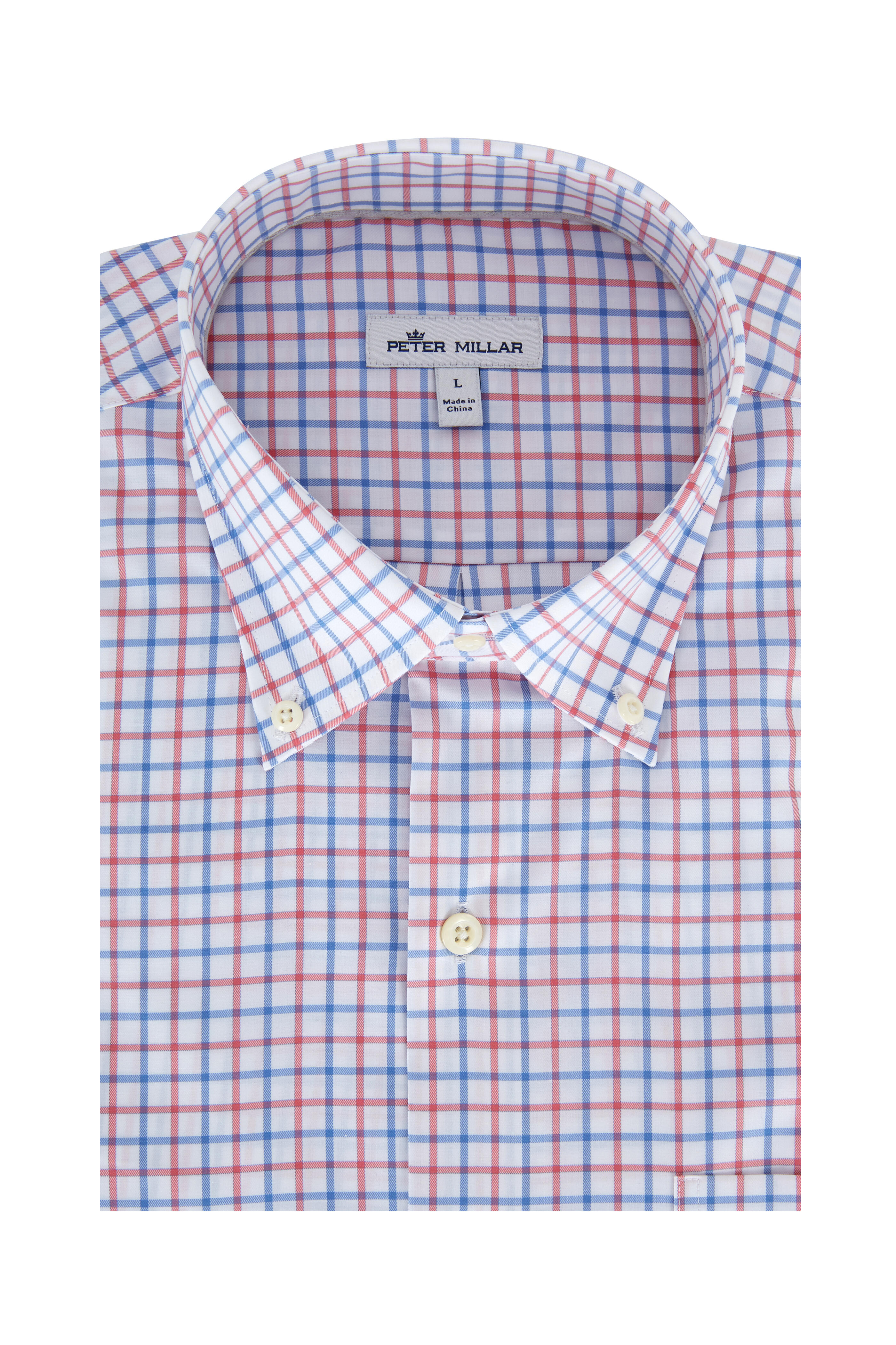 Peter Millar - Crown Ease Lanai Tattersall Sport Shirt