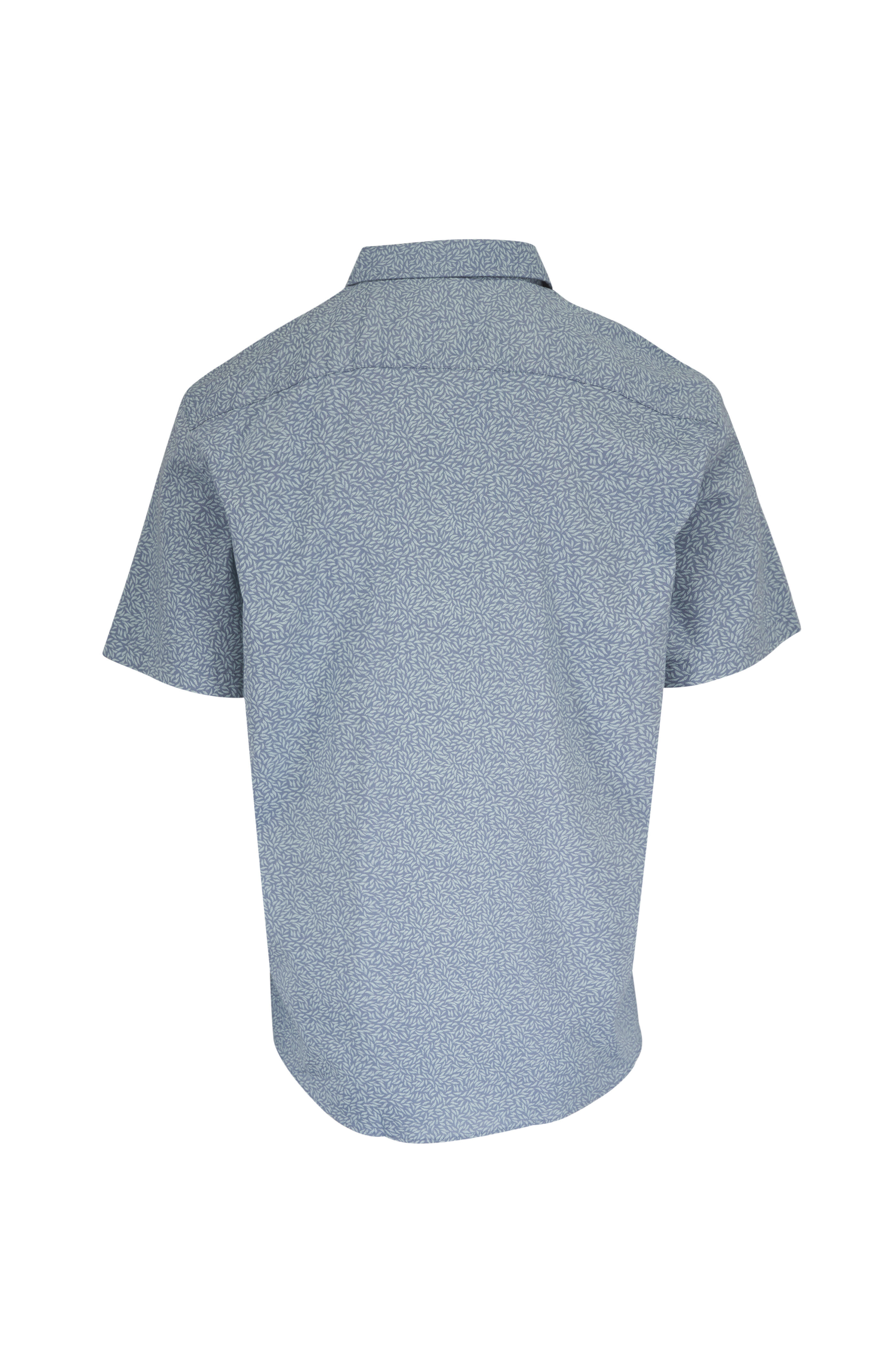 Faherty Brand - Movement™ Monterey Teal Grove Foliage Sport Shirt