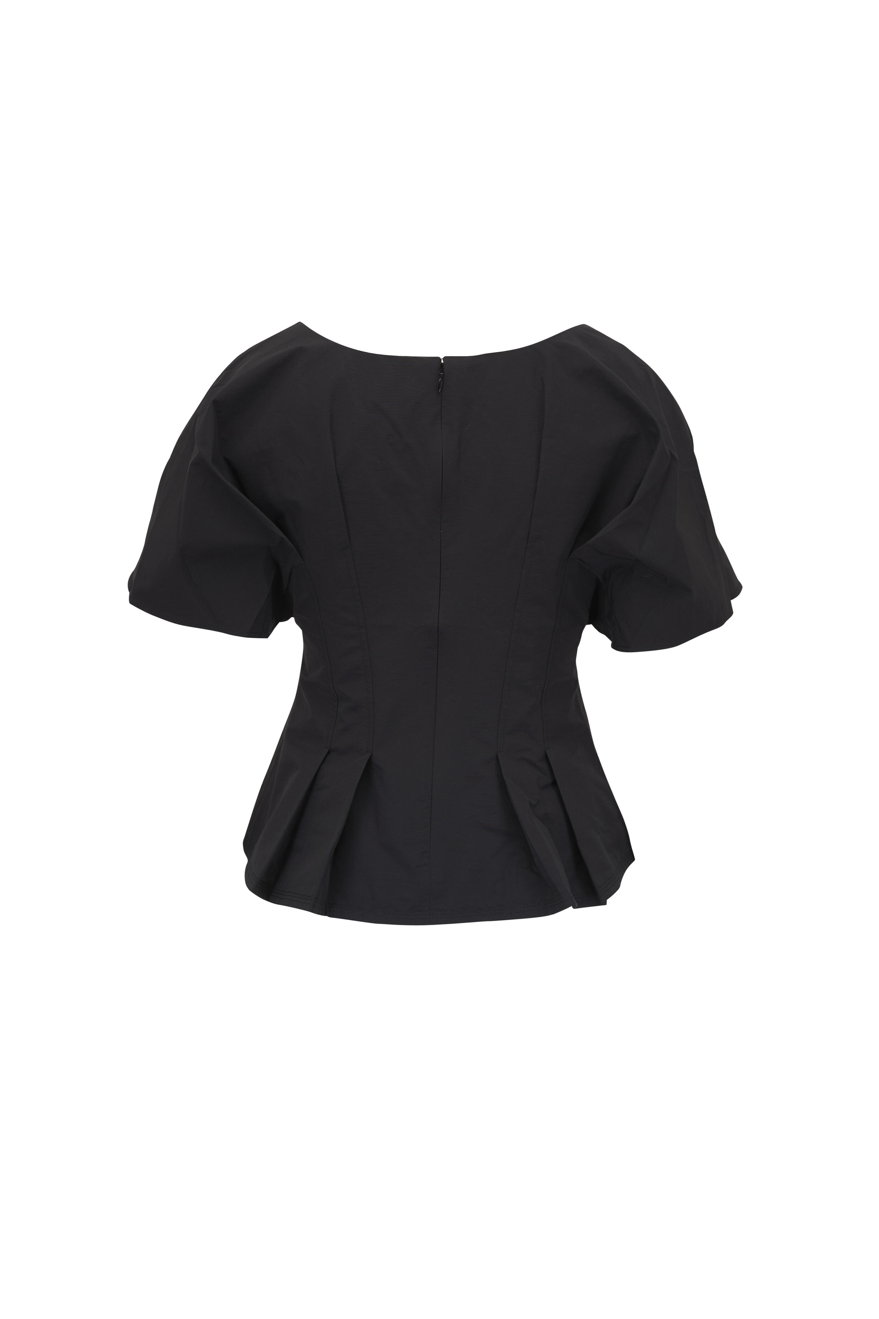 Simkhai - Rozen Black Peplum Top