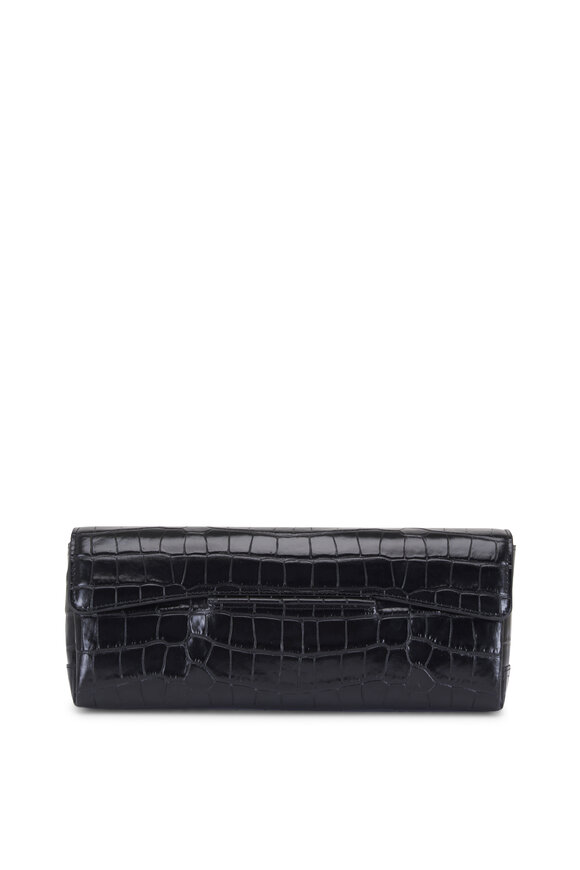 Proenza Schouler - PS Courier Black Leather Two-Tone Chain Bag