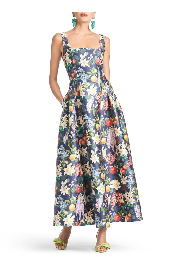 Sachin + Babi - Mia Alto Giardino Floral Print Gown