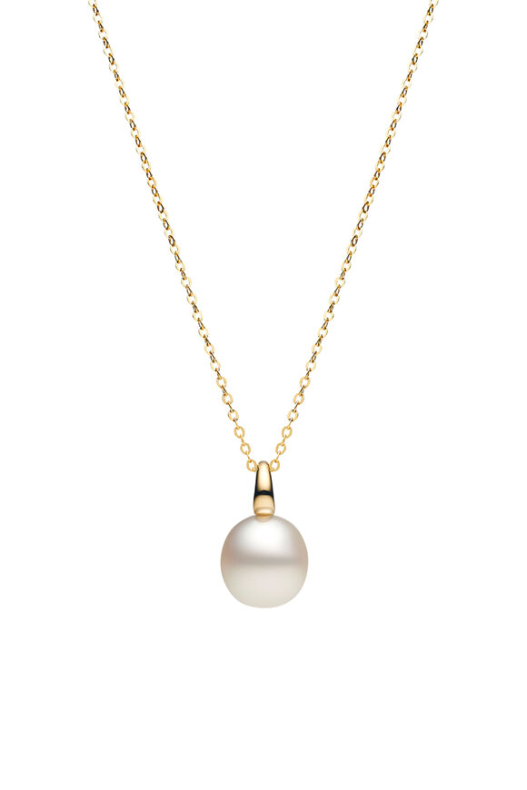 Paspaley 18k Yellow Gold Bianca Pearl Pendant