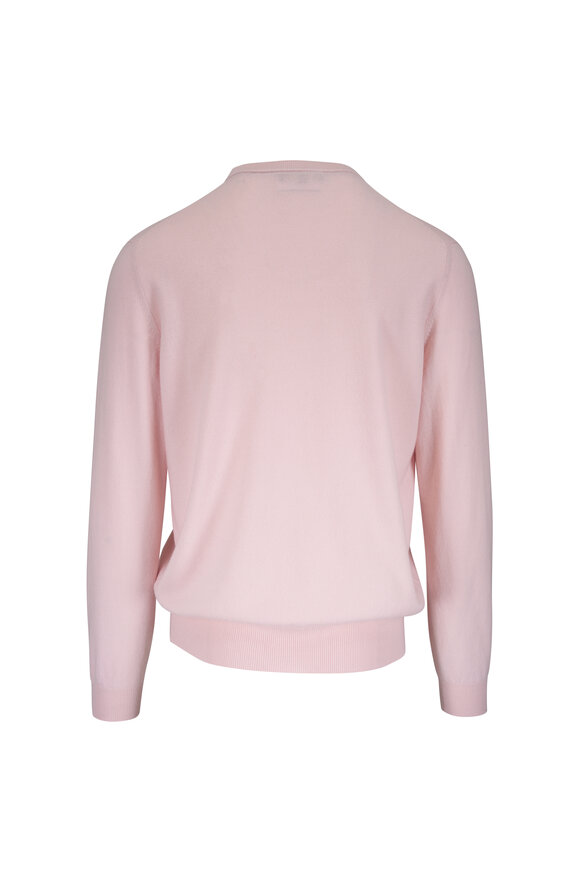 Loro Piana Rose Baby Cashmere Crewneck Sweater - view 2