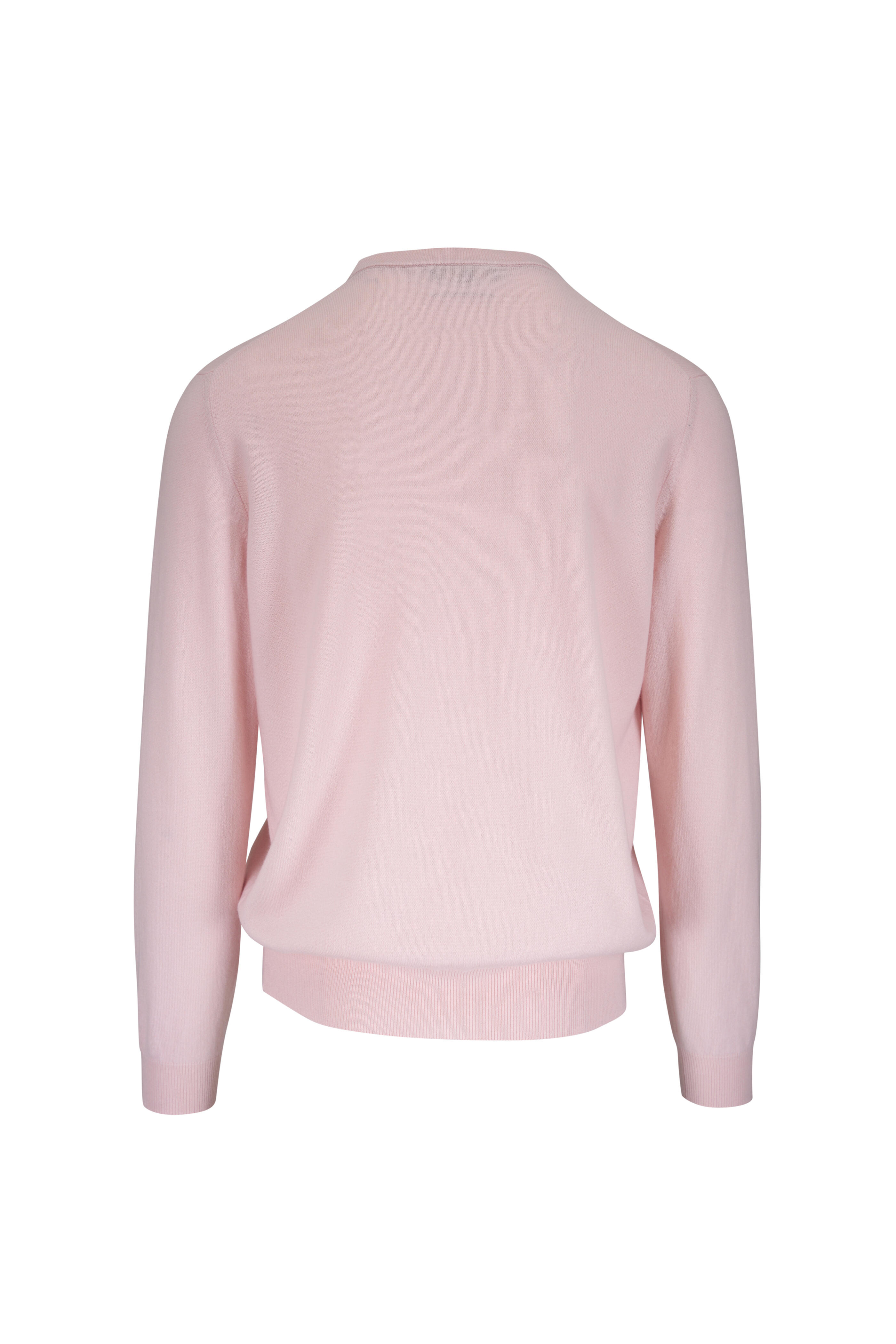 Loro Piana - Rose Baby Cashmere Crewneck Sweater - view 2