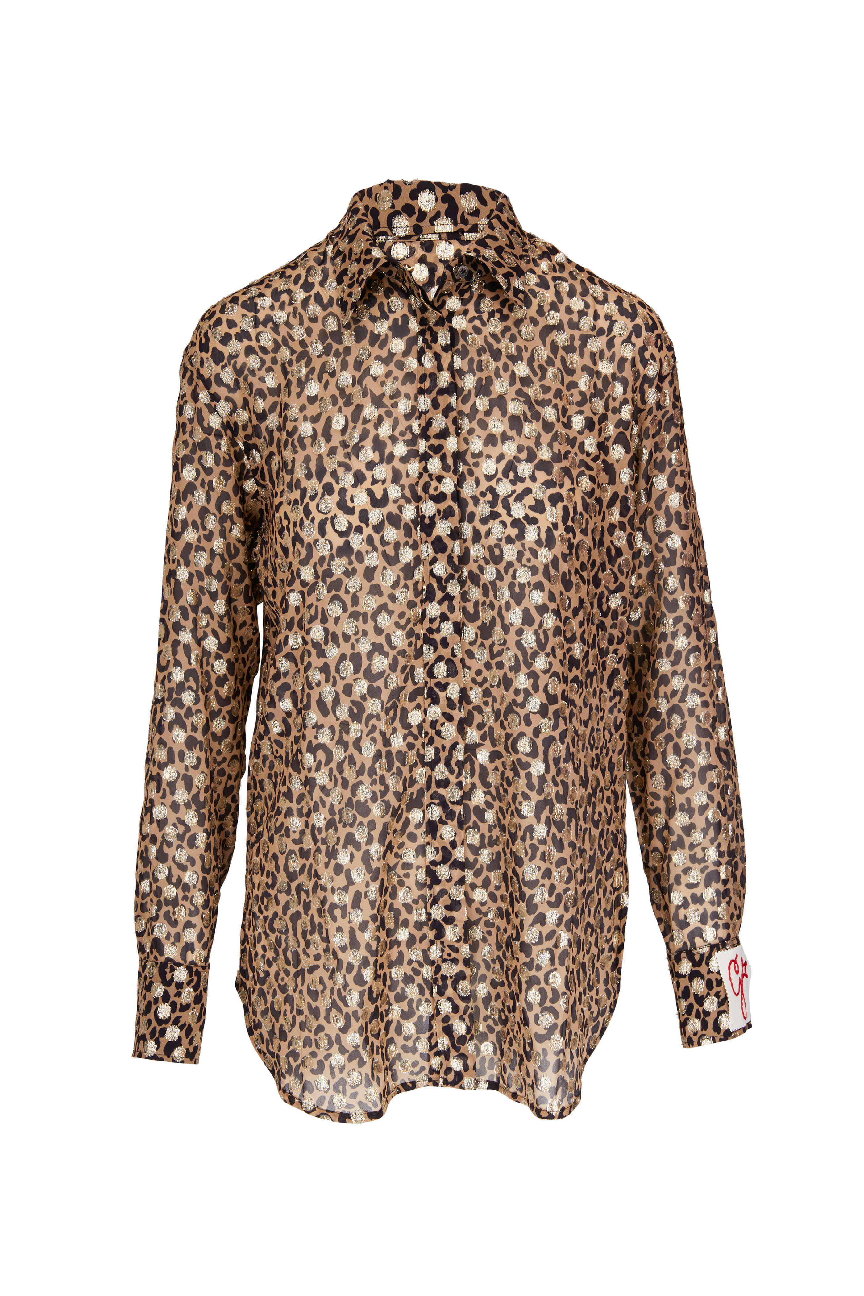 Golden Goose - Boyfriend Leopard Print Shirt