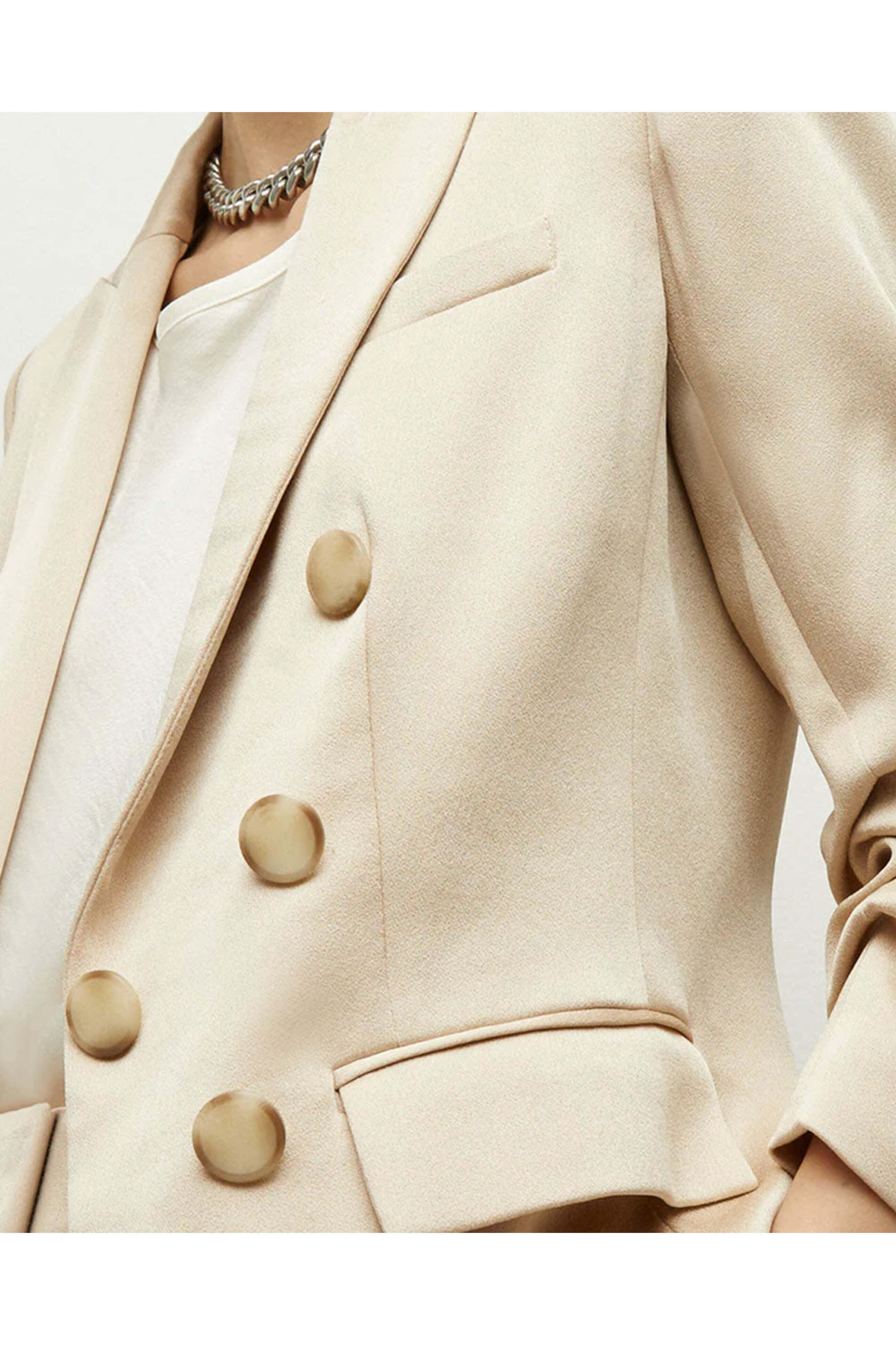 Veronica Beard - Tomi Satin Dickey Jacket