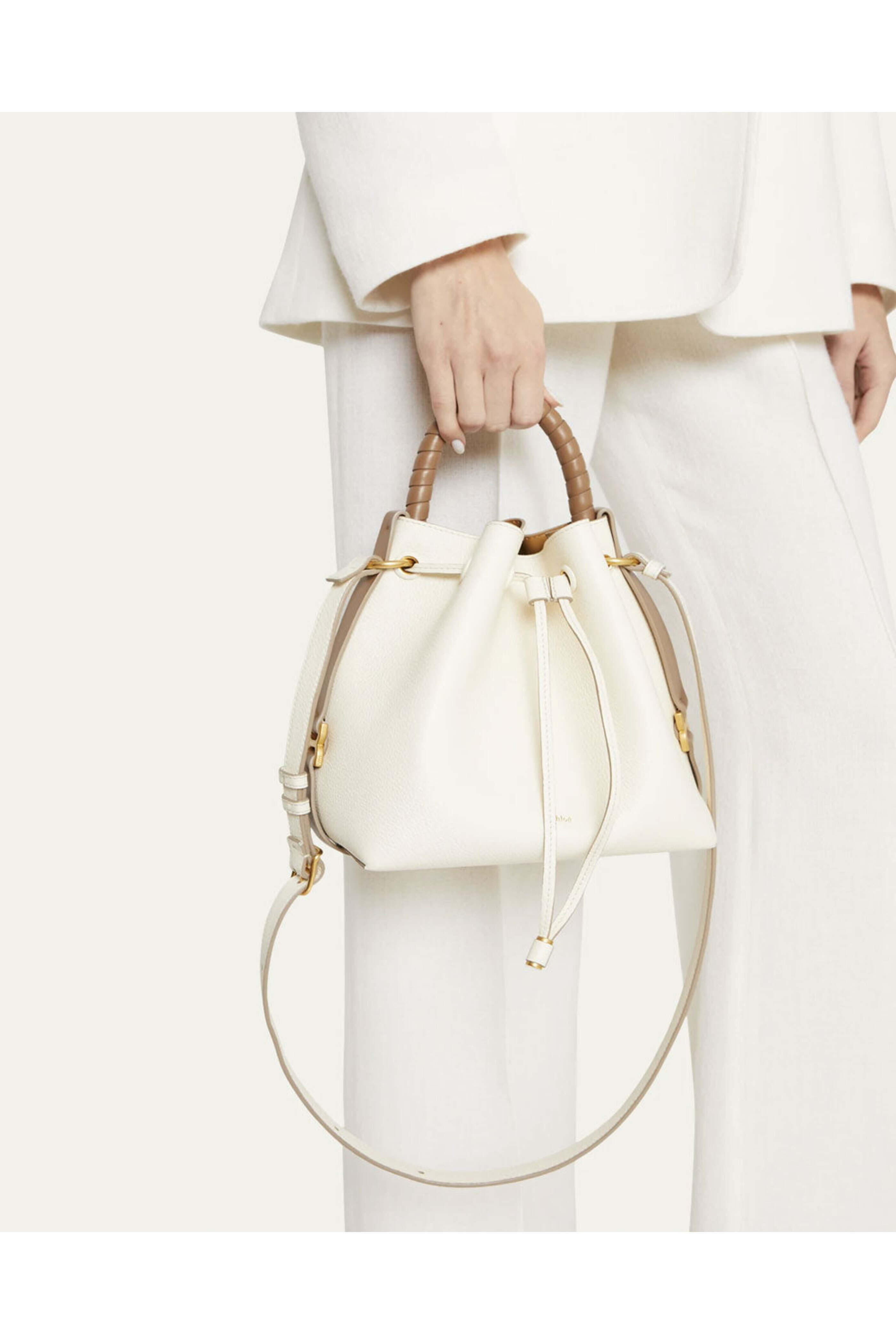 アンドマリー　Chloe check set up ll11321_chloe_grey_leather_sho