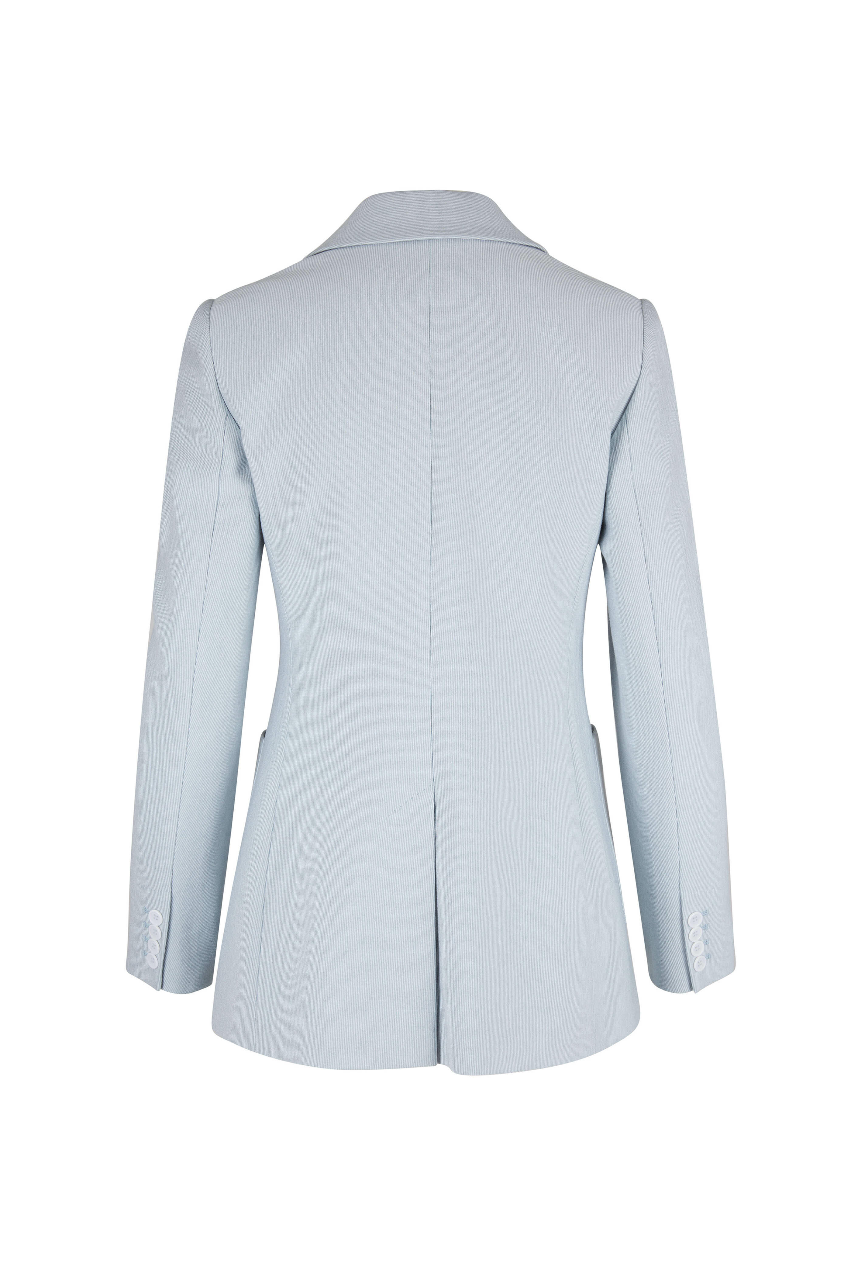 Max Mara - Fox Light Blue Stretch Cotton Jacket